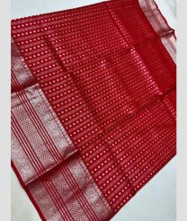 magenta and silver  venkatagiri pattu sarees with All over design