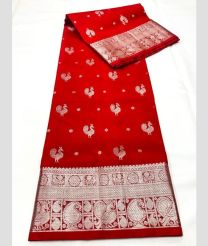 maroon colour venkatagiri pattu sarees with All over design