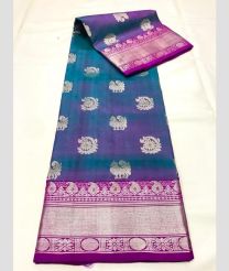 purple colour venkatagiri pattu sarees with All over design