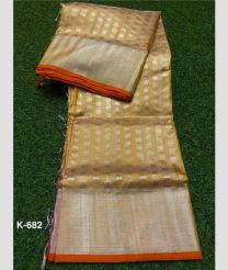 brown colour venkatagiri pattu sarees with Kaddy Border design