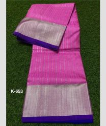 magenta colour venkatagiri pattu sarees with Kaddy Border design
