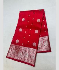maroon colour venkatagiri pattu sarees with All over design