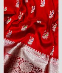 maroon colour venkatagiri pattu sarees with All over design