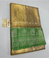 gray colour venkatagiri pattu sarees with All over design