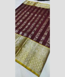 silver and magenta colour venkatagiri pattu sarees with All over Buttas design