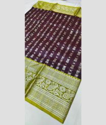 coffee and silver colour venkatagiri pattu sarees with All over Buttas design