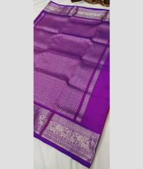 purple colour venkatagiri pattu sarees with All over Buttas design
