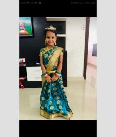 kids-green-pattu-saree-work-with-buta-and-ready-to-wear