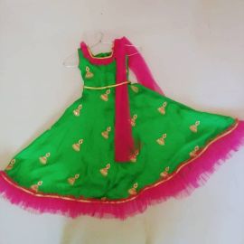 jute embroidery frock belt model