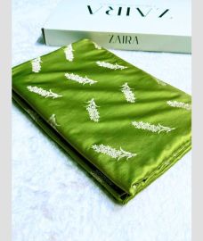 Parrot Green banarasi sarees with All over Buttas design