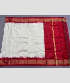 silver colour ikkat pattu dupattas with All over Ikkat design