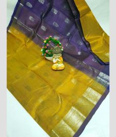 olive and violet colour mangalagiri pattu sarees with Kanchi Border design