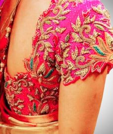 All Over Bridal Maggam Work
