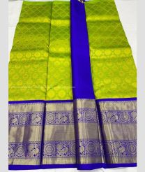 Parrot Green and Blue color kanchi Lehengas with all over jari design -KAPL0000182