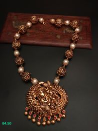 14.Rudhraksha beeds with ganesha locket