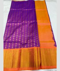 Magenta and Orange color kanchi Lehengas with all over buties design -KAPL0000160