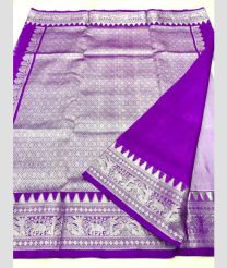 Lavender and Purple color venkatagiri pattu sarees with all over buttas design -VAGP0001000