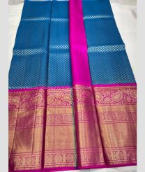 Blue Ivy and Pink color kanchi Lehengas with all over jari design -KAPL0000221