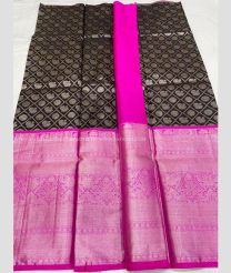 Dark Chocolate and Pink color kanchi Lehengas with all over jari design -KAPL0000222