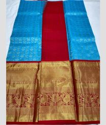 Blue and Red color kanchi Lehengas with all over jari design -KAPL0000216