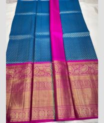 Blue Ivy and Pink color kanchi Lehengas with all over jari design -KAPL0000186
