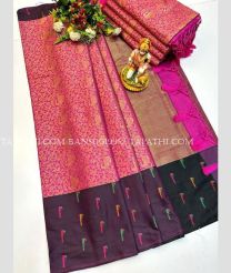 pink colour banarasi sarees with All over design - BANS0019952