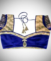 Designer blouse with jerry patch work
