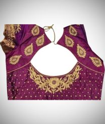 Maggam Work With Zardosi And Stones