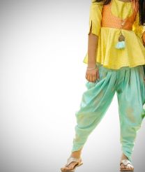 Different style dhothi dress for kids and girls