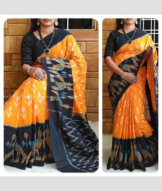 Pochampally ikat cotton sarees online sale
