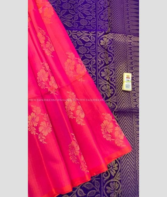 Borderless Aqua Blue Color Kanjivaram Silk Saree With Blouse Piece