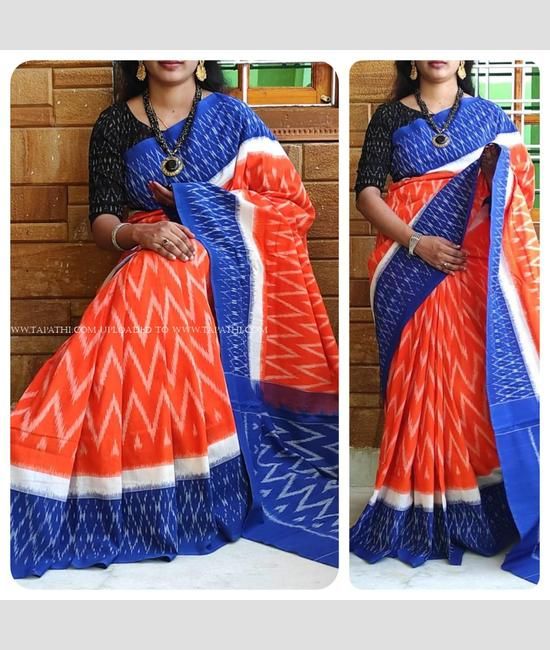 Ikkat saree collection store
