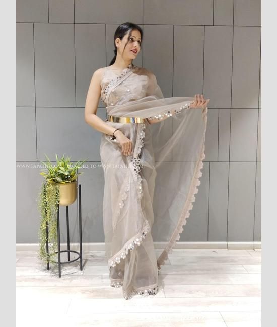 Mirror Work Sarees - Buy Latest Designer Sarees for Women Online 2023