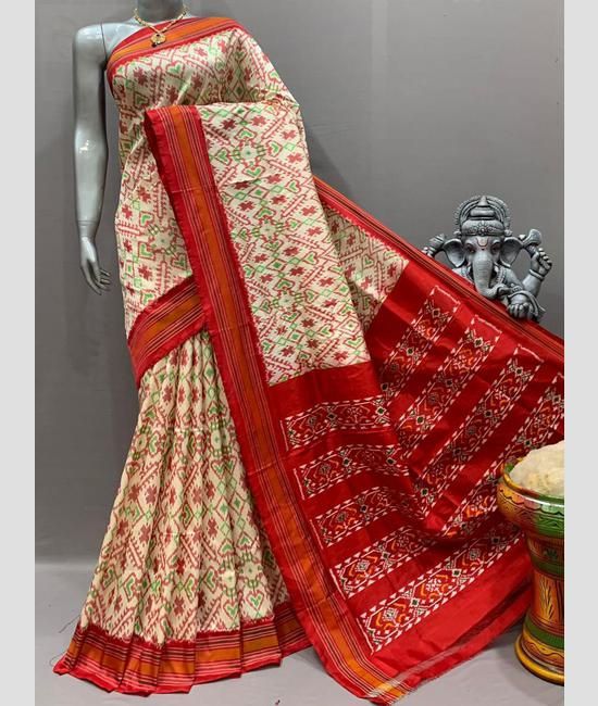 Ikkat pure silk sarees online sales