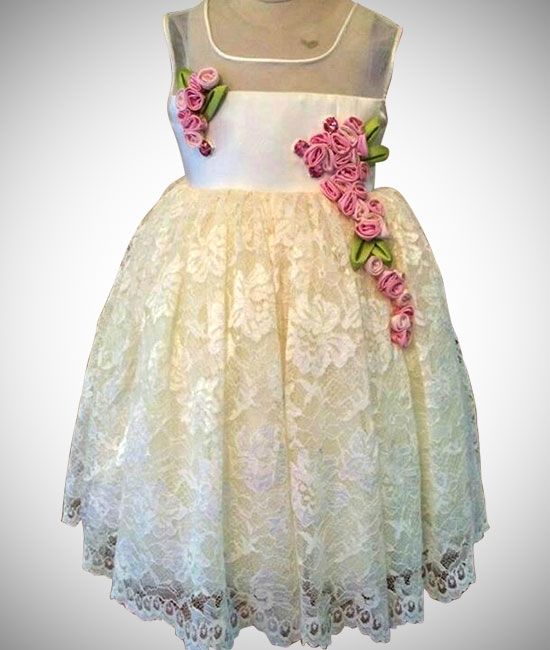 boat neck long frock