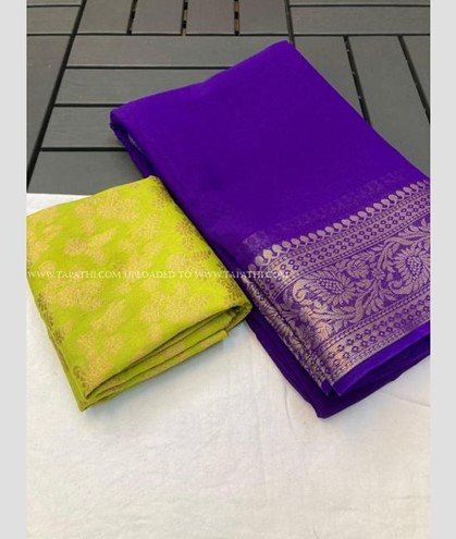 best chiffon sarees online shopping