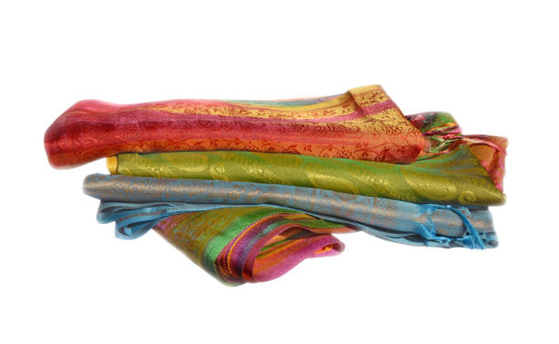 Organza pattu saree in vibrant colors