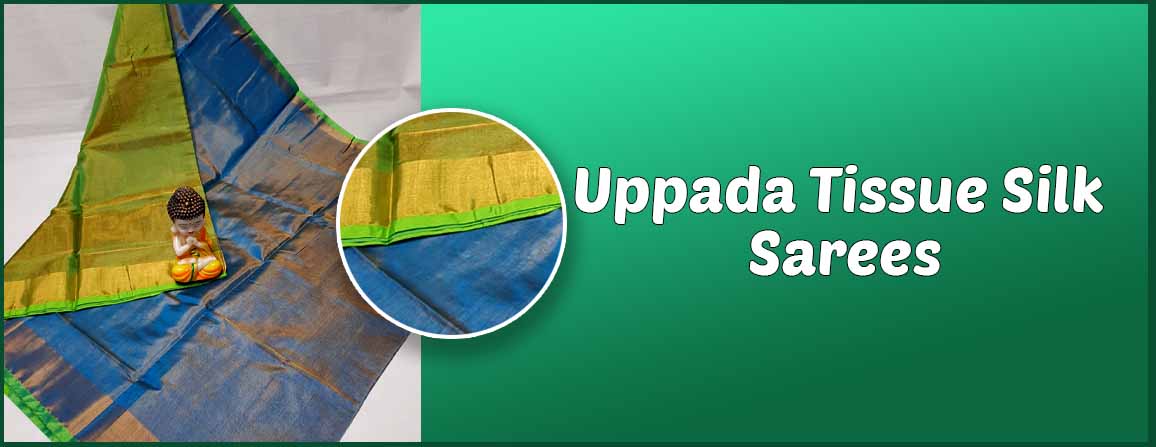 Uppada tissue silk saree